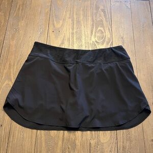 Black Activewear Skort